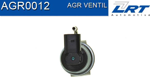 LRT AGR0012 - Izpl. gāzu recirkulācijas vārsts www.autospares.lv
