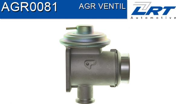 LRT AGR0081 - Izpl. gāzu recirkulācijas vārsts www.autospares.lv