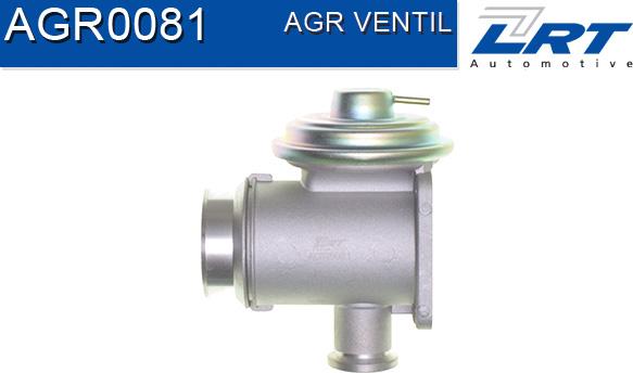 LRT AGR0081 - Izpl. gāzu recirkulācijas vārsts www.autospares.lv