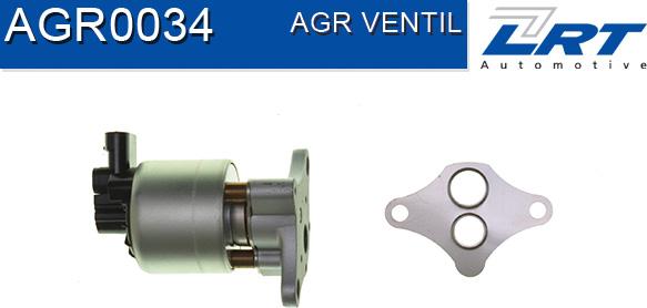 LRT AGR0034 - Izpl. gāzu recirkulācijas vārsts www.autospares.lv