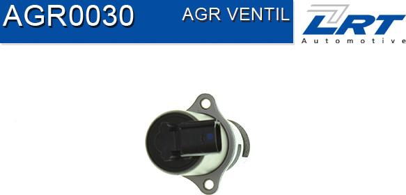 LRT AGR0030 - Izpl. gāzu recirkulācijas vārsts www.autospares.lv