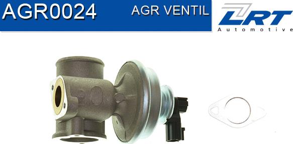 LRT AGR0024 - Izpl. gāzu recirkulācijas vārsts www.autospares.lv