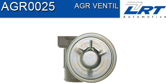 LRT AGR0025 - Izpl. gāzu recirkulācijas vārsts www.autospares.lv