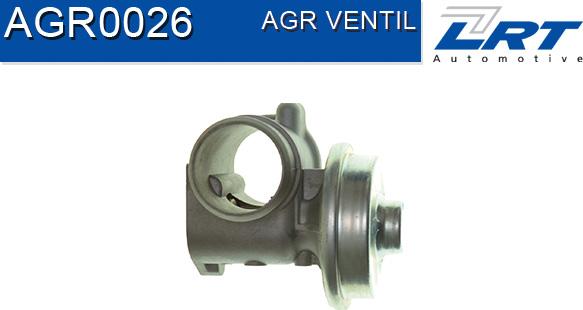 LRT AGR0026 - Izpl. gāzu recirkulācijas vārsts www.autospares.lv