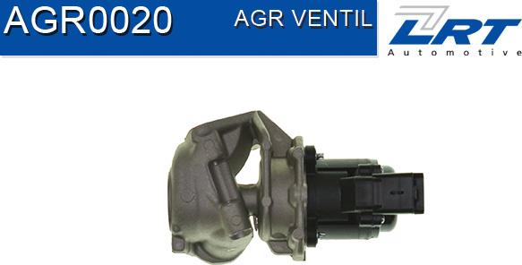 LRT AGR0020 - Izpl. gāzu recirkulācijas vārsts www.autospares.lv