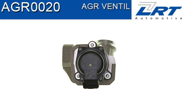 LRT AGR0020 - Izpl. gāzu recirkulācijas vārsts www.autospares.lv