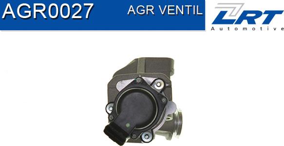 LRT AGR0027 - Izpl. gāzu recirkulācijas vārsts www.autospares.lv