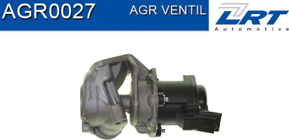 LRT AGR0027 - Izpl. gāzu recirkulācijas vārsts www.autospares.lv