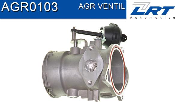 LRT AGR0103 - Izpl. gāzu recirkulācijas vārsts www.autospares.lv