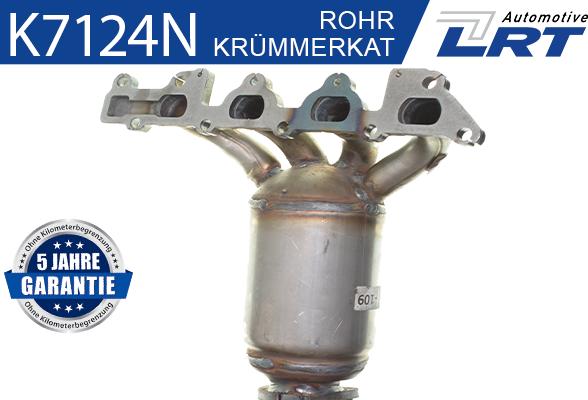 LRT K7124N - Kolektora katalizators www.autospares.lv