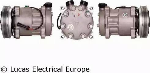 Lucas Electrical ACP408 - Kompresors, Gaisa kond. sistēma www.autospares.lv