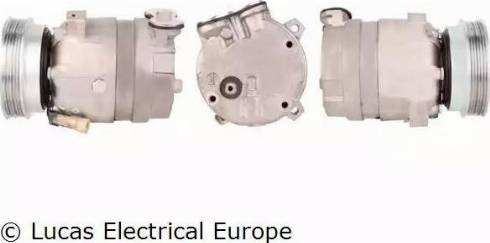 Lucas Electrical ACP196 - Kompresors, Gaisa kond. sistēma www.autospares.lv