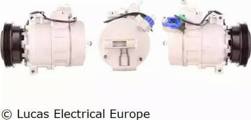 Lucas Electrical ACP106 - Kompresors, Gaisa kond. sistēma www.autospares.lv