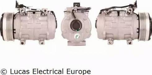 Lucas Electrical ACP125 - Kompresors, Gaisa kond. sistēma www.autospares.lv