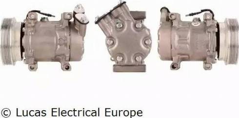 Lucas Electrical ACP178 - Kompresors, Gaisa kond. sistēma www.autospares.lv