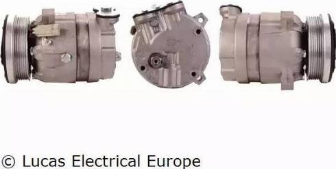 Lucas Electrical ACP348 - Kompresors, Gaisa kond. sistēma www.autospares.lv