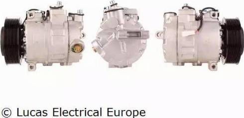 Lucas Electrical ACP368 - Kompresors, Gaisa kond. sistēma www.autospares.lv