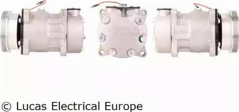 Lucas Electrical ACP304 - Kompresors, Gaisa kond. sistēma www.autospares.lv