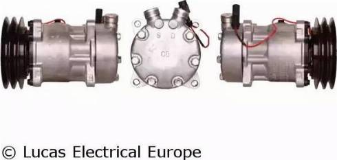 Lucas Electrical ACP382 - Kompresors, Gaisa kond. sistēma www.autospares.lv