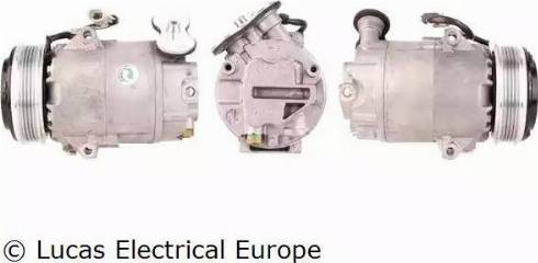 Lucas Electrical ACP204 - Kompresors, Gaisa kond. sistēma www.autospares.lv