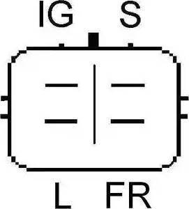 Lucas Electrical LRB00513 - Ģenerators www.autospares.lv