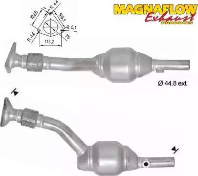 Magnaflow 76351 - Katalizators www.autospares.lv