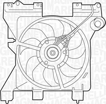 Magneti Marelli 069422287010 - Ventilators, Motora dzesēšanas sistēma www.autospares.lv