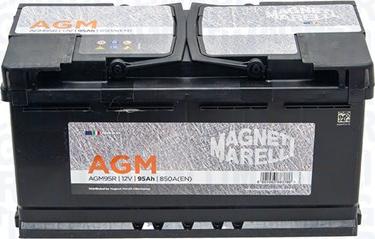 Magneti Marelli 069095850009 - Startera akumulatoru baterija www.autospares.lv