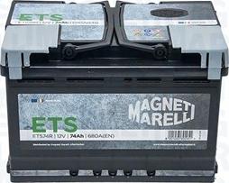 Magneti Marelli 069074680006 - Startera akumulatoru baterija www.autospares.lv