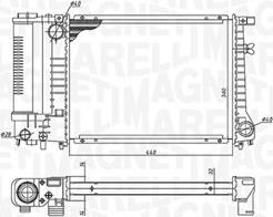 Magneti Marelli 350213240000 - Radiators, Motora dzesēšanas sistēma www.autospares.lv
