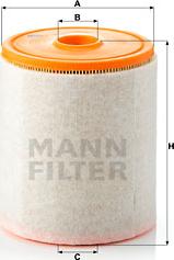 Mann-Filter C 16 005 - Gaisa filtrs www.autospares.lv