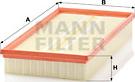 Mann-Filter C 37 153 - Gaisa filtrs www.autospares.lv