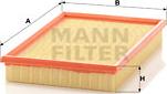 Mann-Filter C 2991/2 - Gaisa filtrs www.autospares.lv