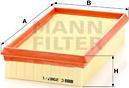 Mann-Filter C 2987/1 - Gaisa filtrs www.autospares.lv