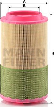 Mann-Filter C 24 745/1 - Gaisa filtrs www.autospares.lv