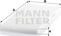 Mann-Filter CU 4594 - Filtrs, Salona telpas gaiss www.autospares.lv