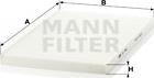 Mann-Filter CU 3562 - Filtrs, Salona telpas gaiss www.autospares.lv