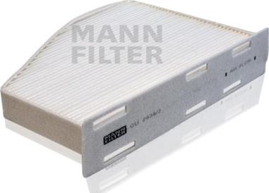 Mann-Filter CU 2939/2 - Filtrs, Salona telpas gaiss www.autospares.lv