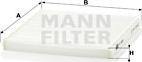 Mann-Filter CU 2027 - Filtrs, Salona telpas gaiss www.autospares.lv