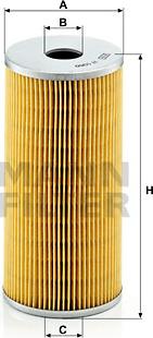 Mann-Filter H 1060 n - Eļļas filtrs www.autospares.lv