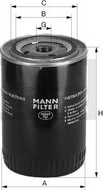 Mann-Filter ML 1023 - Eļļas filtrs www.autospares.lv