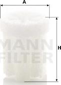 Mann-Filter U 1003 (10) - Karbamīda filtrs www.autospares.lv