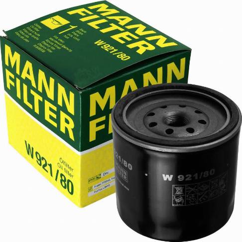 Mann-Filter W 921 - Eļļas filtrs www.autospares.lv