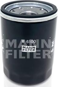 Mann-Filter W 6100 - Eļļas filtrs www.autospares.lv