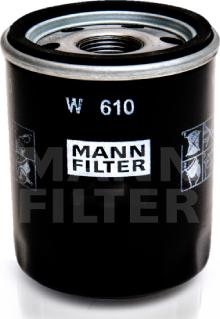 Mann-Filter W 610 - Eļļas filtrs www.autospares.lv