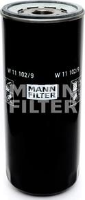 Mann-Filter W 11 102/9 - Eļļas filtrs www.autospares.lv