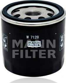 Mann-Filter W 712/8 - Eļļas filtrs www.autospares.lv