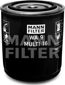 Mann-Filter WA 9 MULTI 16 - Dzesēšanas šķidruma filtrs www.autospares.lv