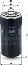 Mann-Filter WK 950/21 - Degvielas filtrs www.autospares.lv