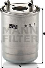 Mann-Filter WK 9014 z - Degvielas filtrs www.autospares.lv
